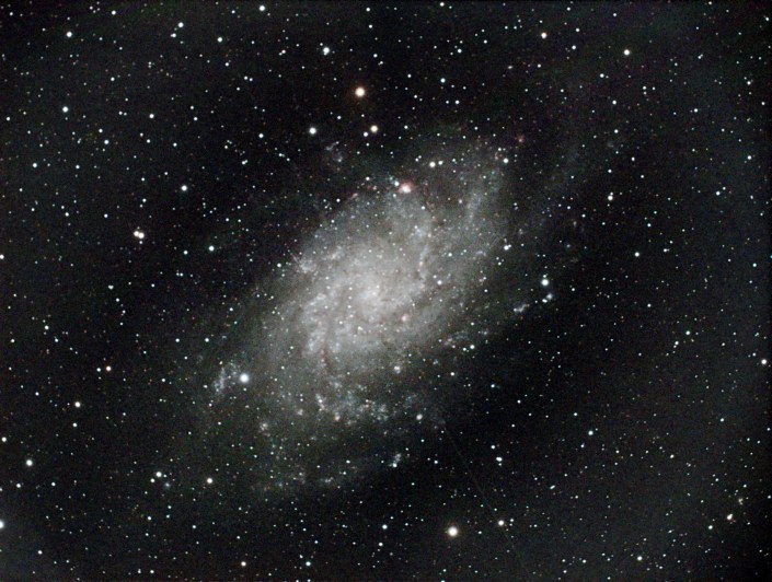 Triangulum Galaxy - distance 3 million light years in Tirangulum