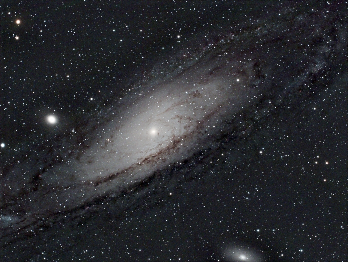 M31 Andromeda Galaxy - distance 2.5 million light years