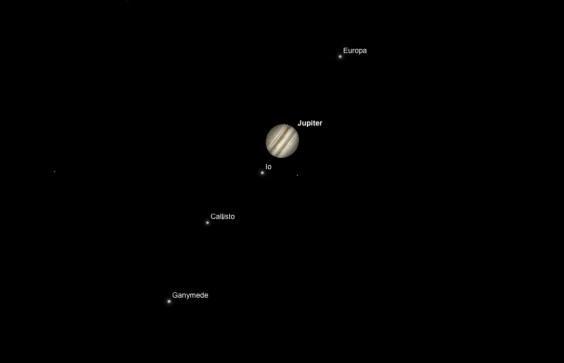 Chart From skysafari