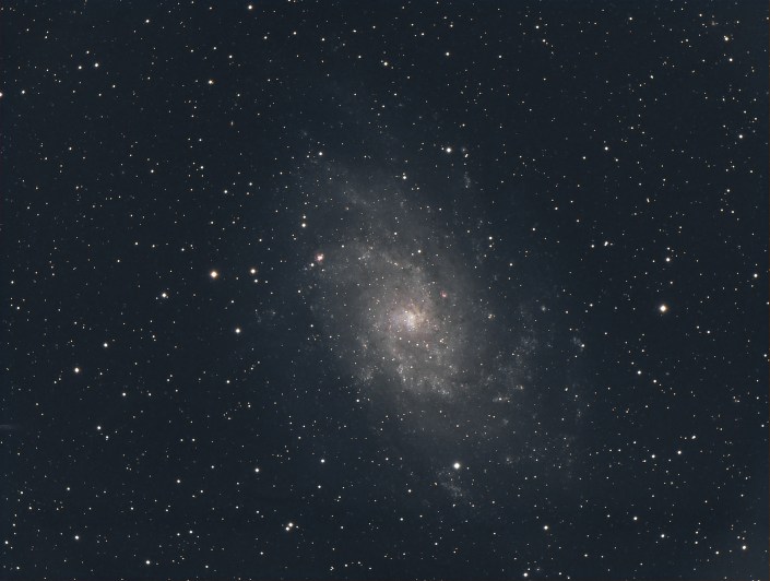 Messier 33 -Triangulum Galaxy - distance 3 million light years