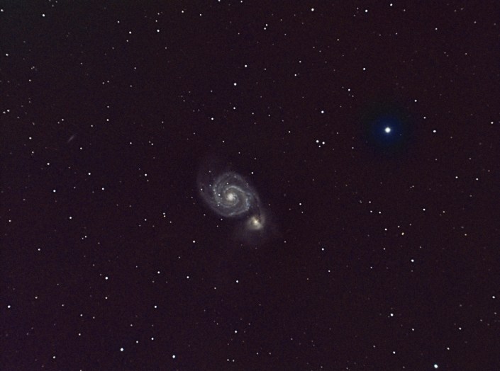 Messier 51,  Whirlpool Galaxy