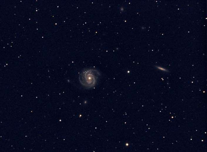 M100 Spiral Galaxy - distance: 55 million light years
