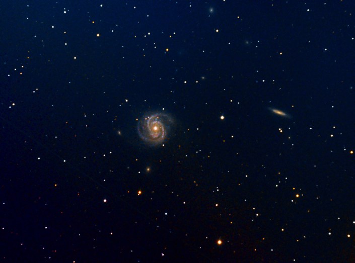 M100 Spiral Galaxy – distance: 55 million light years