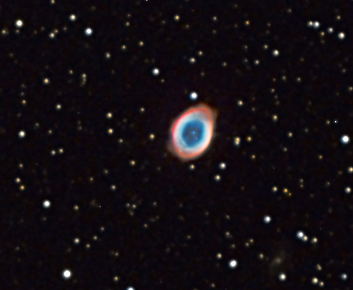 M57 - distance 2,300 light years